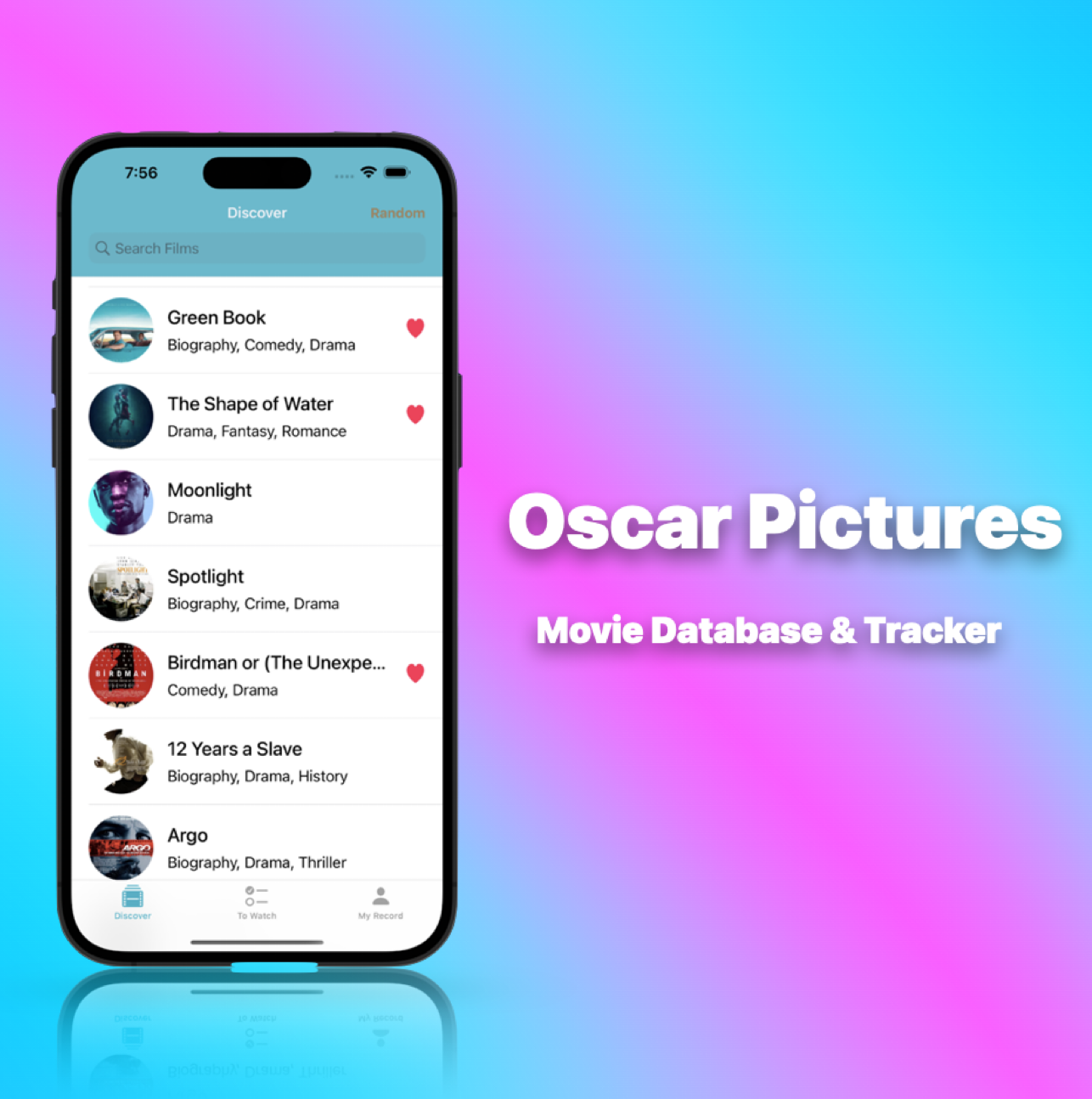 Oscar Pictures App